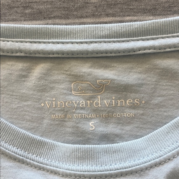 Vineyard Vines women Light Blue Golden Retriever size S Tee - Picture 4 of 5